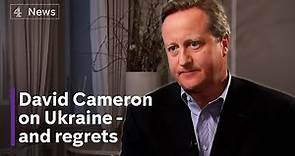 It's very dangerous to predict what Putin might do next, says former PM David Cameron