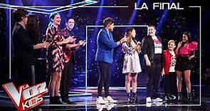 Pablo López y los finalistas cantan un popurrí de temas de los coaches | Final | La Voz Kids 2023