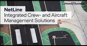 Integrated aircraft and crew resource planning with NetLine / Lufthansa Systems