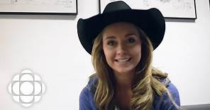 Amber Marshall behind-the-scenes for the Air Farce New Year's Eve special | Heartland | CBC