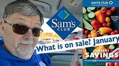 What you should BUY on sale at SAM'S CLUB for JANUARY 2022 MONTHLY INSTANT SAVINGS COUPON BOOK.