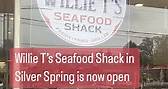 🦀 @willietsseafoodshack opened Monday in Silver Spring, offering grilled and fried options for shrimp and catfish, seafood platter options, lobster rolls and crab rolls and chicken tenders. The eatery, located at 9326 Georgia Ave., was opened by Thompson Hospitality, a food service company based in Virginia. Ken Schell, vice president of operations for Thompson Hospitality, said the restaurant was named after the grandfather of the founder of Thompson Hospitality, Warren Thompson. Schell said T
