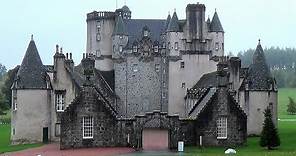 Exploring Castle Fraser in the Aberdeenshire area of Scotland. FTHVN 661