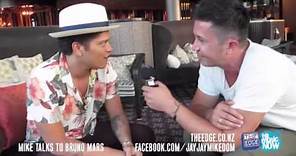 Bruno Mars talks to Mike - the full unedited interview
