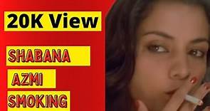 Shabana Azmi Smoking || Smoking Old Indian Actress|| Smoking Indian Actress||. Indian Female Smoking
