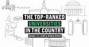 These are the top universities in the US