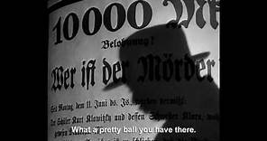 M (1931) - Fritz Lang (Trailer) | BFI release