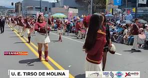 U. E. Tirso de Molina - Desfile del 12 de Noviembre de 2023 en Ambato