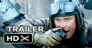 Fury Official Trailer #1 (2014) - Brad Pitt, David Ayer War Movie HD