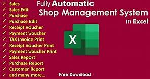 Fully Automatic Inventory Management System in Excel(Free Download)