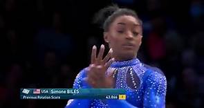 Simone Biles CRUSHES field for historic SIXTH WORLD TITLE, tying the most ever | NBC Sports