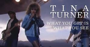 Tina Turner - What You Get Is What You See (Official Music Video)