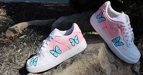 Air force 1 Custom shoe I Butterfly 🦋