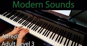 Modern Sounds (Early-Intermediate Piano Solo) Alfred's Adult Level 3