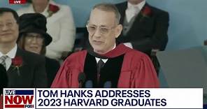 Tom Hanks Harvard 2023 commencement keynote speech | LiveNOW from FOX