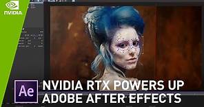 NVIDIA Studio | Create Stunning Motion Graphics and VFX in Adobe After Effects With NVIDIA RTX