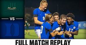 Jacksonville vs. Duke Full Match Replay | 2023 ACC Men's Soccer