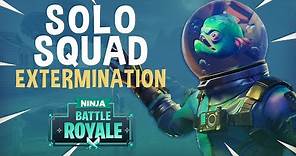 Solo Squad Extermination! - Fortnite Battle Royale Gameplay - Ninja