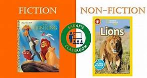 Fiction vs nonfiction | Difference between fiction and nonfiction @Sadaf's classroom