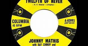 1957 HITS ARCHIVE: The Twelfth Of Never - Johnny Mathis