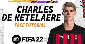 Charles De Ketelaere FACE FIFA 22 pro clubs look alike | TUTORIAL + stats | CAREER MODE | MILAN