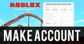 How To Make a Roblox Account For Free | Easy!