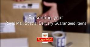Help and support - Presenting your Royal Mail Special Delivery Guaranteed items