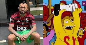 MEMES ARTURO VIDAL AL FLAMENGO