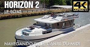 Descubre la magia del Canal du Midi en el barco Horizon 2 | ¡Un viaje único en barco!