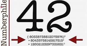 The Mystery of 42 is Solved - Numberphile