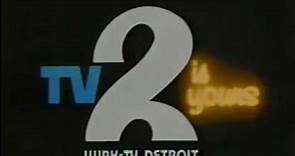 WJBK Channel 2 - "TV 2 Is Yours" (ID, 1977)