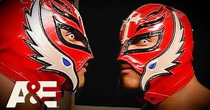 Dominik Mysterio Unveils His Father's ICONIC Debut Outfit | WWE's Most Wanted Treasures | A&E
