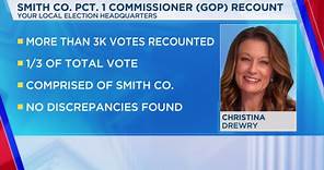 Frederick concedes from Republican Smith County Precinct 1 Commissioner recount