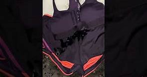 Adidas woman’s Sport bra and gym shorts brand new burning - Keep away from fire