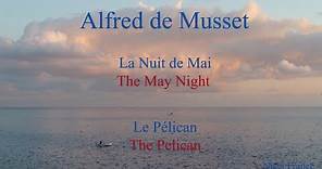 French Poem - Le Pélican by A. de Musset - Slow and Fast Reading