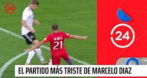 El partido más triste de Marcelo Diaz | 24 Horas TVN Chile