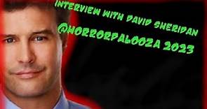 interview with Dave Sheridan @horrorpalooza 2023