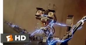 Short Circuit (2/8) Movie CLIP - Struck By Lightning (1986) HD