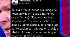 Esto es una pesadilla #koemanout #koeman #laporta #futbol #barcelona #barça #tiktokfootballacademy #foryou #fyp #foryoupage #parati #xyzbca #viral