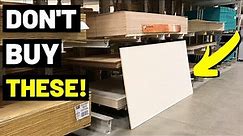 Don't Buy FULL PLYWOOD SHEETS If You Don't Need Them! TRY THIS...(Pre-Cut Plywood)