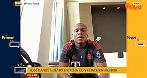 José Daniel Mulato habla de sus entrenamiento con Bayern Múnich