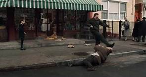 The Irishman (2019) - Robert De Niro beating the man who pushed his daughter (Movie Scene)