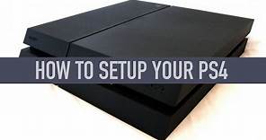 How to set up a PlayStation 4