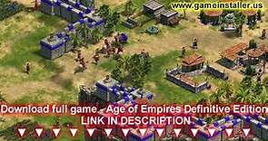 Age of Empires Definitive Edition PC Free Download (Full Game)