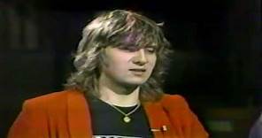 Joe Elliott (Def Leppard) MTV Interview Clip 1983 - Friday Night Video Fights
