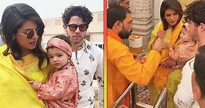 Priyanka Chopra and Nick Jonas' Daughter Malti Gets BLESSED in India