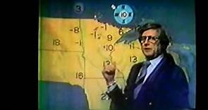 Jack McKenna weather Channel 10 WDIO Dec 1977