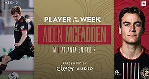 USL Championship Player of the Week - Aiden McFadden, Atlanta United 2