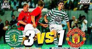 El juego que CAMBIÓ la HISTORIA de CRISTIANO RONALDO 😈 Sporting de Lisboa 3-1 Manchester United 🔥