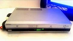 Sony SLV-D360P DVD VCR Combo Player with cables, NO Remote Fully Tested Ebay Showcase Sold!